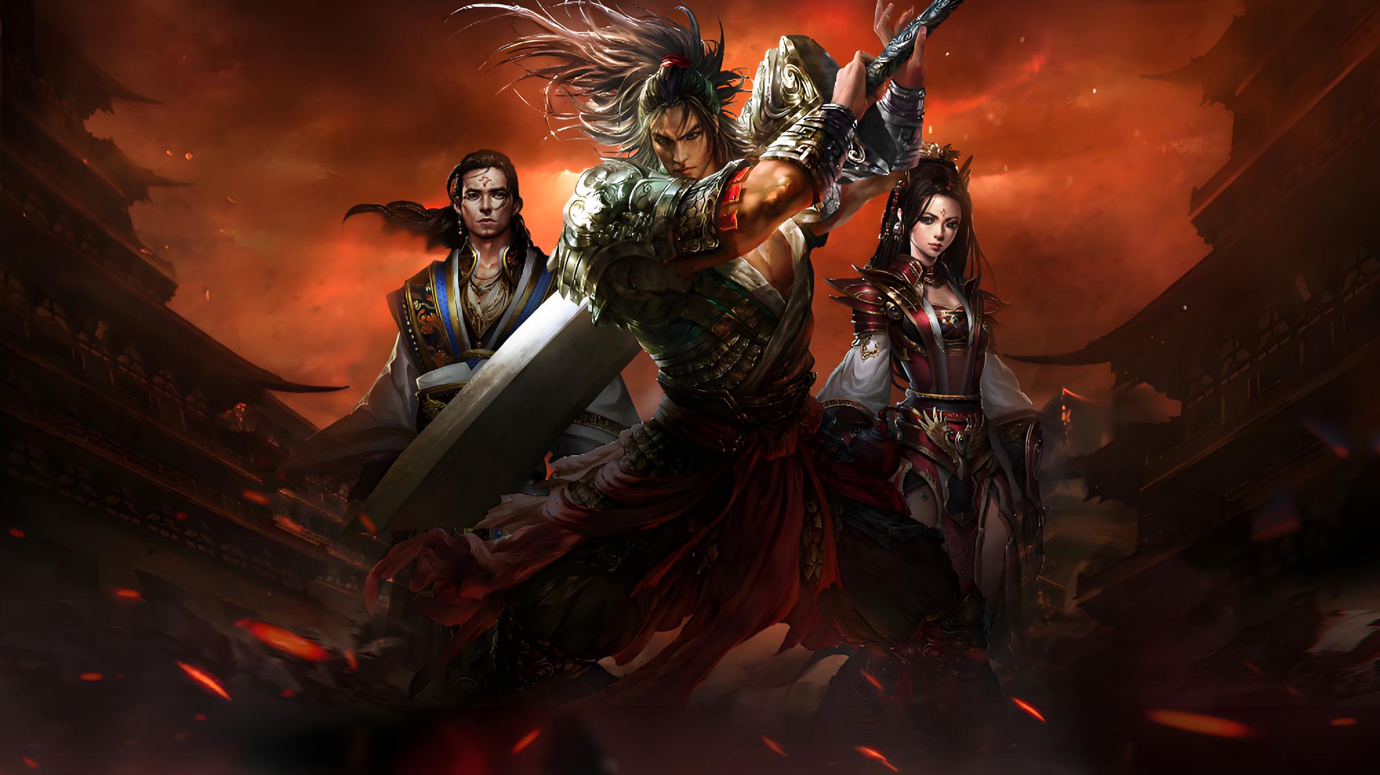 《英雄年代》至臻新区**加码！国战革新 + 限定神装，战国争霸再掀热潮(图1)